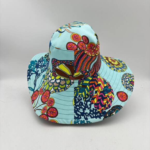 Trina Turk Finding Dory Nemo Sun Hat Wide Brim Beach Vacation Disney - Picture 3 of 9